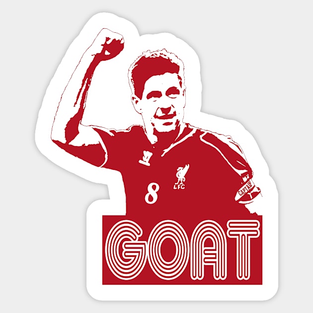 OG Footballers - England - Stevie G - GOAT Sticker by OG Ballers